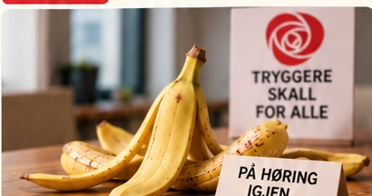 Satirisk illustrasjon til saken.